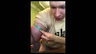 Руки базуки выросли на 2см за один день