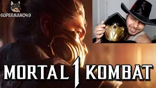 CRYING TEARS OF JOY! - MORTAL KOMBAT 1 TRAILER REACTION