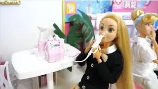 Barbie Care Clinic Princess High School Life & Hospital