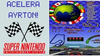 🏁FÓRMULA 1: LARGANDO EM ÚLTIMO LUGAR NA ROM AYRTON SENNA DO SNES: SERÁ CONSEGUIMOS? 🎮 #BZERO 60 FPS