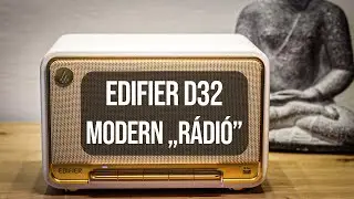Vintage rádió kinézet, modern funkciók - Edifier D32 hangrendszer bemutató és véleményezés