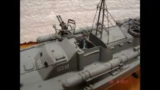 PT-109 Model Early (1942) Complete Built Assembled Painted Boat Ship Kit