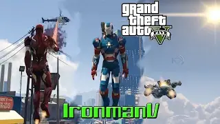 GTA 5 моды - IronmanV (Скрипт железный человек!)