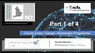 County Lines and Gangs NCFE Endorsed Promotion Sample