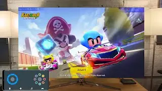 KartRider Rush+ on Shield Android TV with DroidMote