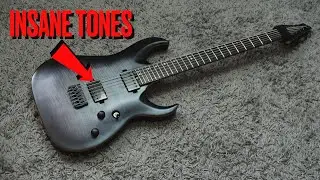 INSANE tones! Legendary Pickups Sirens in the Harley Benton Amarok Baritone
