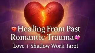 💔Healing From Past Romantic Trauma | Love + Shadow Work Tarot💕