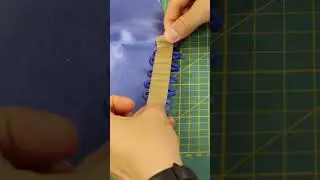 Sewing tip 234 - Easy Sleeve Loops #sewingtips #sewing #shorts