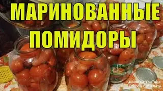 Delicious pickled tomatoes for the winter. Recipe for pickled tomatoes.
