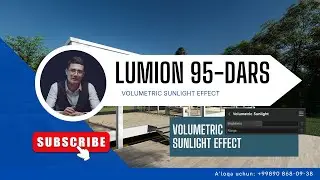 LUMION 95-DARS. VOLUMETRIC SUNLIGHT EFFECT