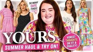 Yours Clothing Summer Try-On 👗☀️ | Affordable Plus Size Summer Fits