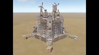 Base Tour : The Pride Lion - zerg  Base  - INSANE Open Core - RUST Base Designs 2022