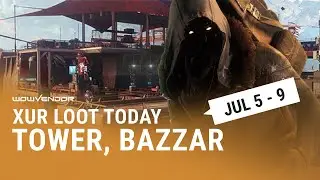 Destiny 2: Where is Xur today? 💠 July 5 — 9 | Location & Inventory | The Final Shape
