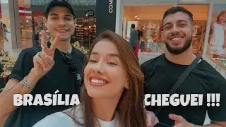 CHEGAMOS em BRASÍLIA, fomos ao shopping, visitamos pontos turísticos e muito mais…