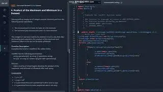 Product of the Maximum and Minimum in a Dataset in Java ( Hackerrank Solution ).