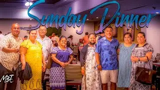 Chuukese Sunday dinner with family on Guam | M3E Guam vlog 2024 |