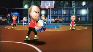 Wii Sports Resort Series: Basketball Pickup Game (Iris vs. Ian)