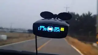 Street Storm STR-9900EX for RADIS Radar Gun Test