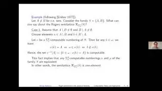 Rogers semilattices in the analytical hierarchy - Nikolai Bazhenov (Sobolev Institute)