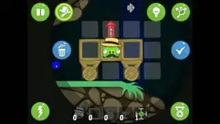 Bad Piggies - The Road to El Porkado. Level 6-5. 3 stars.