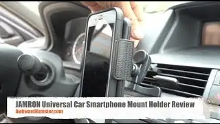 JAMRON Universal Car Smartphone Mount Holder Review