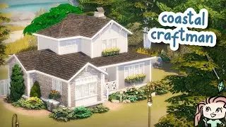 Coastal Craftsman Home 🌊 || The Sims 4 Limited Packs Speed Build