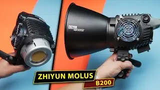 Powerful Video Light For Photography & Videography - Zhiyun Molus B-200