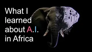 AI meets Wild Africa - How Humans caused genetic change in Elephants and more from my trip to Africa
