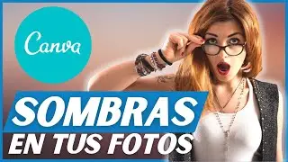 Cómo poner SOMBRA a una Imagen en Canva ▶ TUTORIAL CANVA