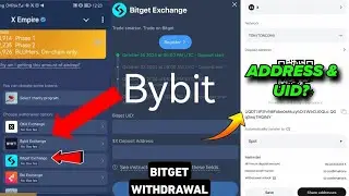 X Empire Airdrop Withdrawal Bybit X Empire Deposit Address & UID | X Empire Bitget Wallet Connect
