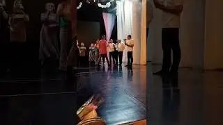 Сегодня безумно приятная репетиция🌷🌷🌷 А до неё наш коллектив выступал на концерте.