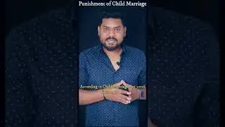 Punishment of Child Marriage