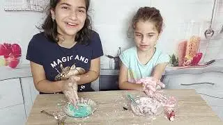 ნიუტონის სითხე. შოკისმომგვრელი, გამართლებული ექსპერიმენტი.ako and princesses აკო და პრინცესები