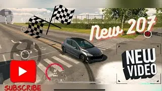 New Peugeot 207 on road 🏁🎮🔥🔥