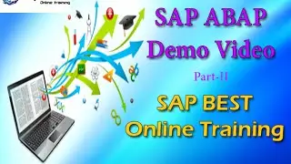 SAP ABAP ONLINE TRAINING | ABAP TRAINING VIDEOS | ABAP TUTORIALS ONLINE  part 2