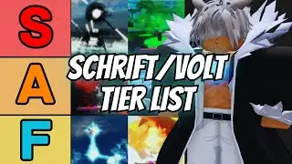 [UPDATED] Schrift/Volt Tier List in Peroxide