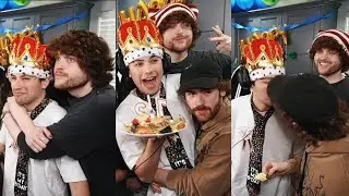 GeorgeNotFound's Birthday Stream w/ Dream + Sapnap!!