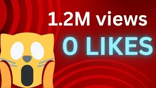 This video has ZERO LIKES