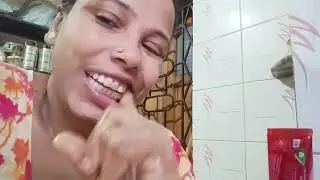 Tooth Brushing Video With Finger 🪥 Teeth Cleaning Video
