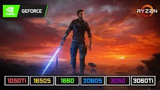 Star Wars Jedi: Survivor | 3060 Ti | 3050 | 2060 S | 1660 | 1650 S | 1050 Ti | R5 5600X
