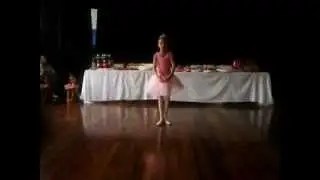 primeira apresentação de ballet da LUANA