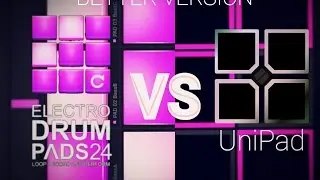 DrumPads 24 VS UniPad | Crispy EDM Pack [Fade] (BETTER VERSION)+Project file