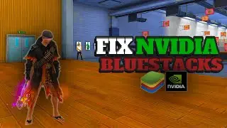 FIX NVIDIA BLUESTACKS 🔥💯 | Run 240 FPS + 0% lag 🚀 |  ✅ تسريع أداء محاكي وإزالة التقطيع نفيديا