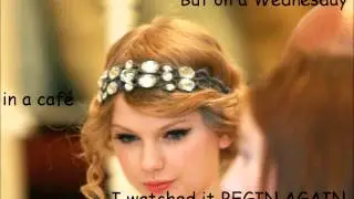 Taylor Swift   Begin Again - Lyrics