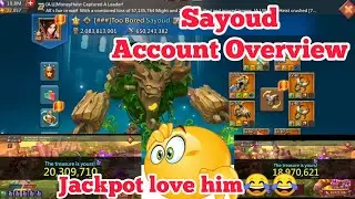 Too Bored Account Overview 2024 900m Might to 2025 2B Might || Lords Mobile