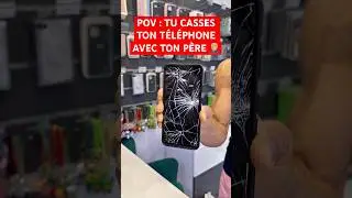 POV: YOU BREAK YOUR PHONE WITH YOUR DAD 🤦🏼‍♂️ 