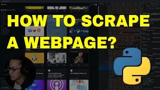 How to start scraping a webpage? first steps for beginners