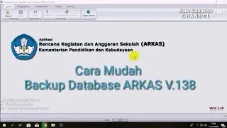 CARA MUDAH BACKUP DATABASE RKAS BOS  2020 | ARKAS 2020