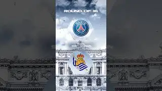We will face Real Sociedad in the round of 16 in the Champions League! 🏆 