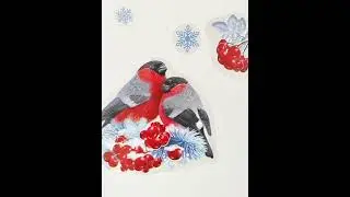 Наклейка оформительская "Новогодние друзья"